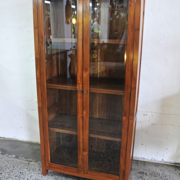 MODERN-CLASSIC GLASS PANEL DOORS CABINET