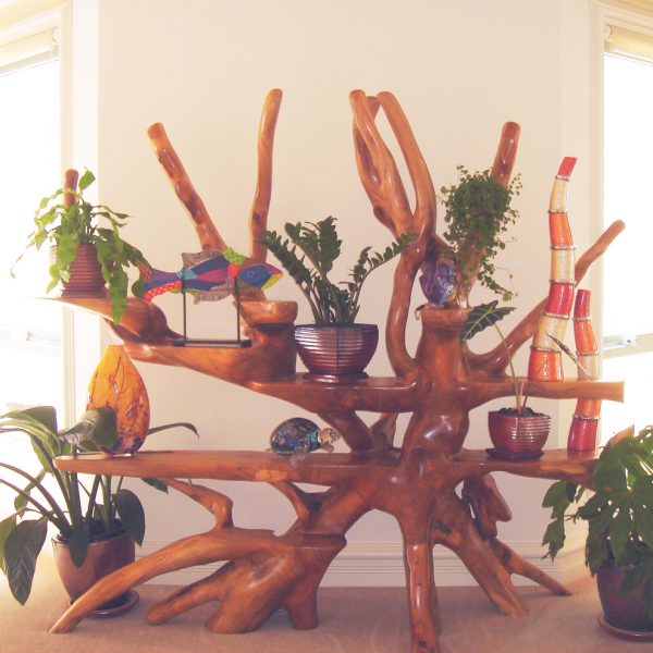 TEAK ROOT (AKAR) DISPLAY STAND